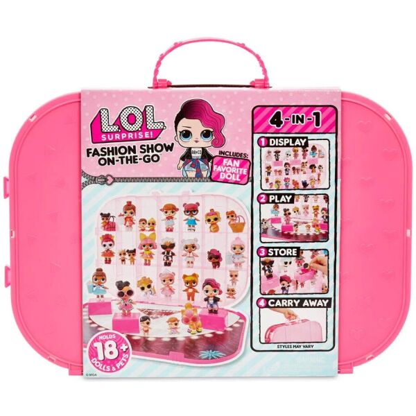 

Игровой набор с эксклюзивной куклой L.O.L. Surprise! Показ мод ярко-розовый (562689)