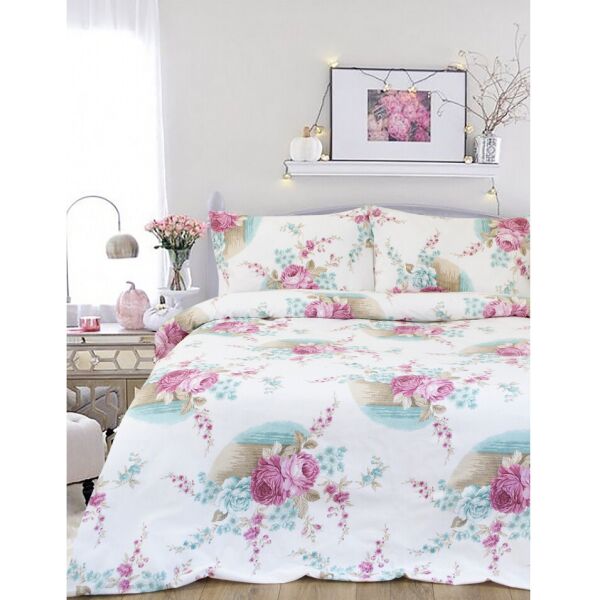 

Комплект постельного белья Iris Home Ranforce - Peony полуторный (svt-2000022282925)