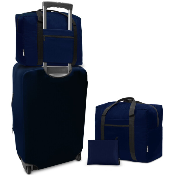 

Дорожная сумка для ручной клади Coverbag синяя 40*25*20 см RyanAir