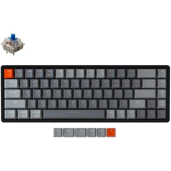 

Клавиатура Keychron K6 Aluminum Frame Hot-Swap RGB Blue (K6W2_KEYCHRON)