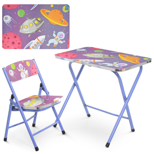 

Столик со стульчиком складной Bambi A19-Space Blue (A19-Space)