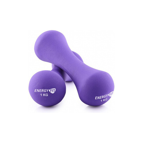

Гантели фиолетовые EnergyFIT 1 кг EF1 (1 шт)