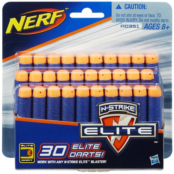 

Набор стрел Hasbro Nerf Elite 30 шт. (A0351)