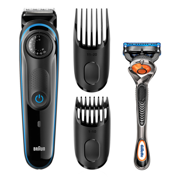 

Триммер Braun BeardTrimmer BT3040+Fusion ProGlide
