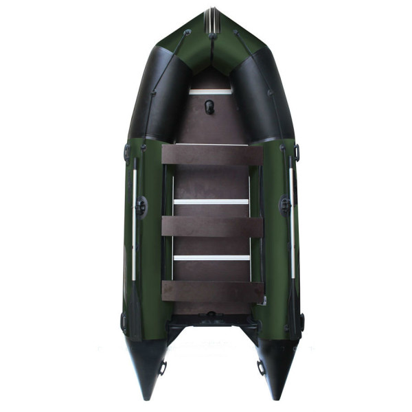 

Лодка моторная килевая Aquastar KILLER-WHALE K-430 RFD зел.
