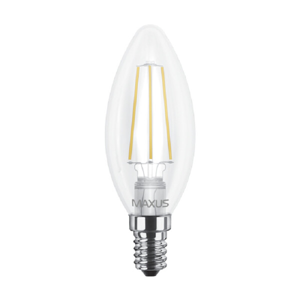 

Лампа филаментая MAXUS C37 FM-C 4W 3000K 220V E14 (1-LED-537-01)