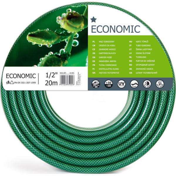 

Шланг поливочный Cellfast Economic 20 м 1/2" (10-001)