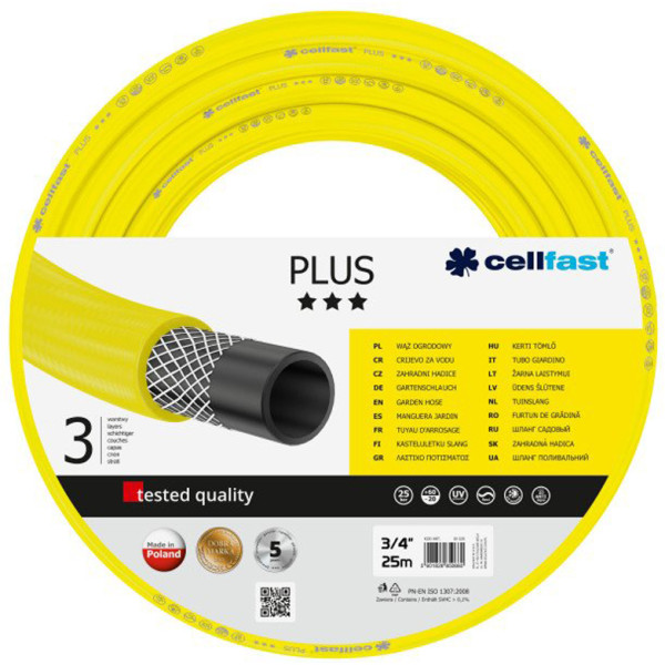 

Шланг Cellfast Beorol PLUS 3/4" 25 м (12-220)