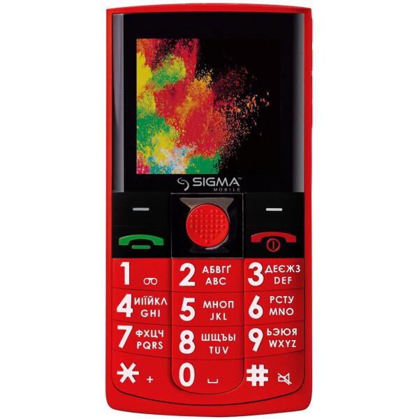 

Sigma Comfort 50 Solo red (1650mAh)