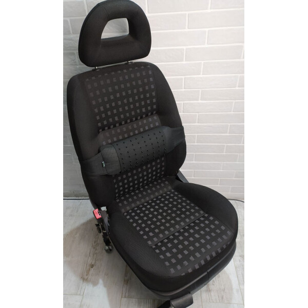 

Ортопедические подушки EKKOSEAT под поясницу. Массажные накидки съемные. Черный. AV-1H2H-102.