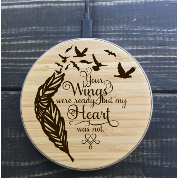 

SkinWood White Fast Charge wings