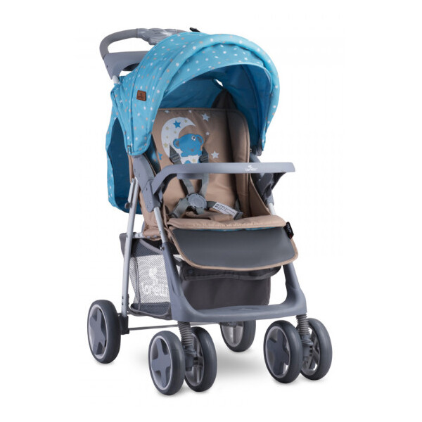 

прогулочная Lorelli FOXY ЧЕХОЛ (blue/beige moon bear)