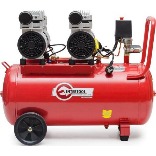

Компрессор 50 л, безмасляный, 4 цилиндра INTERTOOL PT-0023