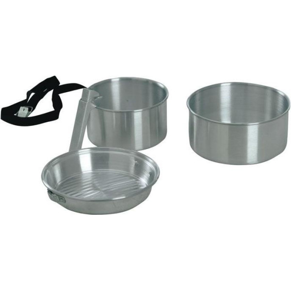 

Наборы посуды KingCamp CAMPER 2(KP3901) Silver