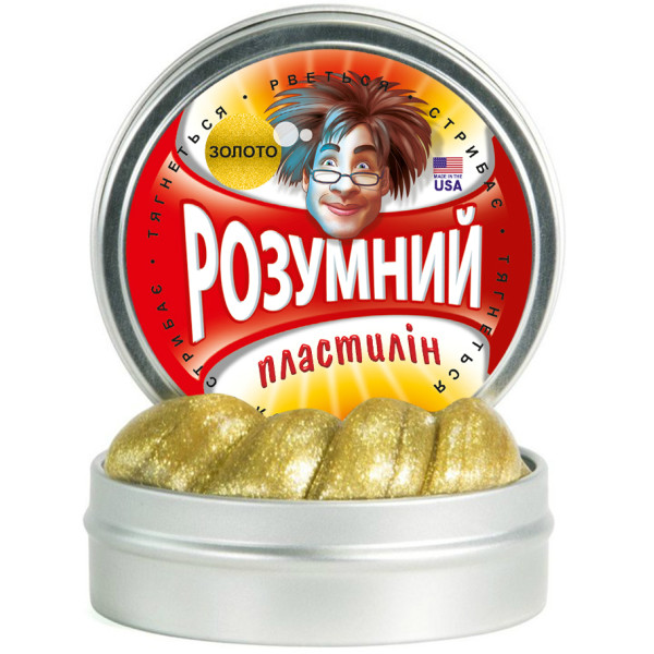 

Набор для лепки Thinking Putty Умный пластилин Золото (ti22001)