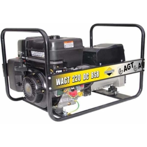 

Генератор бензиновый сварочный AGT WAGT 220 DC BSBE R26