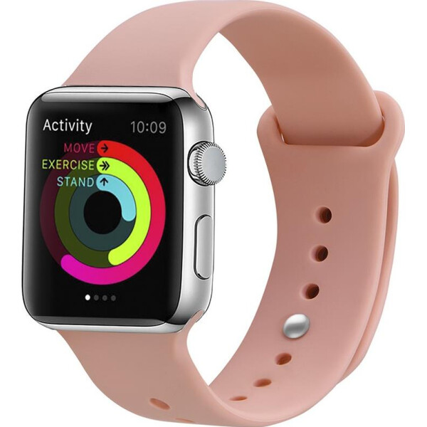 

UWatch Silicone Strap for Apple Watch 42/44 mm Vintage Rose