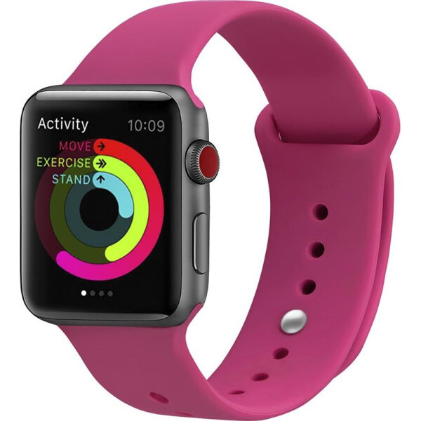 

UWatch Silicone Strap for Apple Watch 42/44 mm Bobbi Powder
