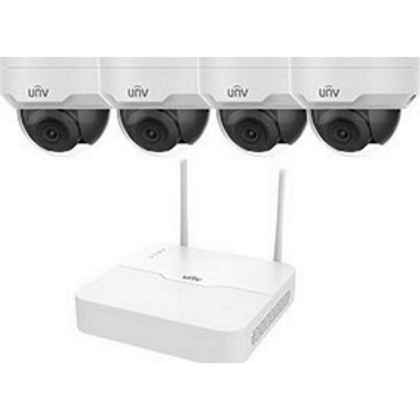 

Комплект видеонаблюдения Uniview Wi-Fi IP KIT/NVR301-04LB-W/4*322SR3-VSF28W-D