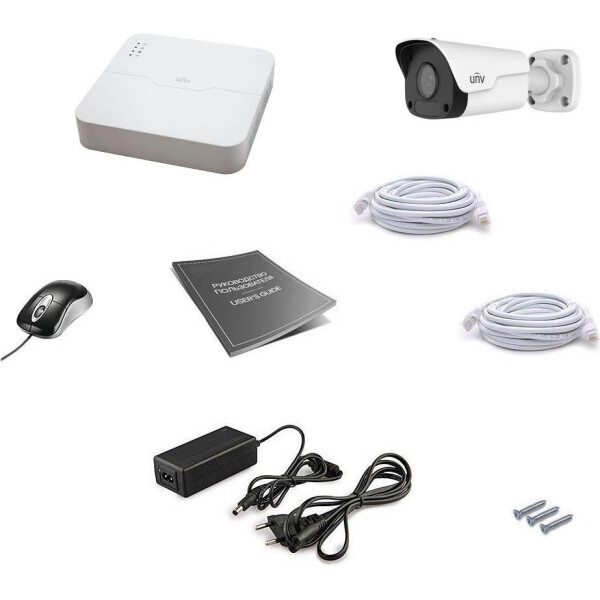 

Комплект IP видеонаблюдения Uniview 1OUT 2MEGA