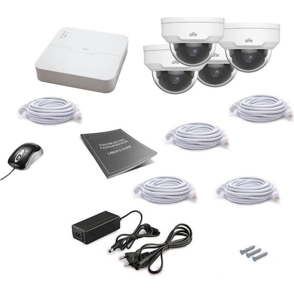 

Комплект IP видеонаблюдения Uniview 4DOME 2MEGA