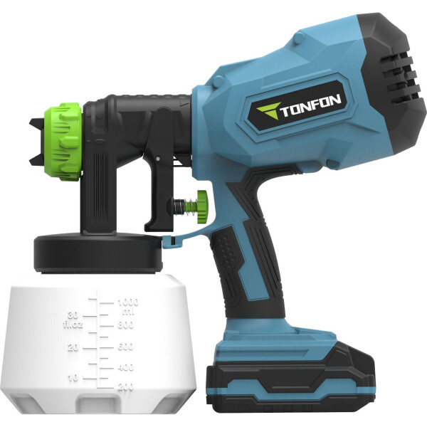 

Краскопульт аккумуляторный TONFON 18V 1000ml (102002)