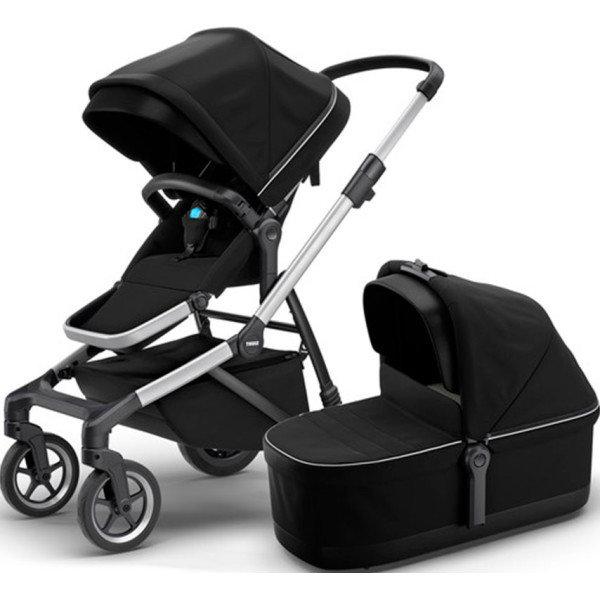

универсальная 2 в 1 Thule Sleek + Bassinet (Midnight Black)