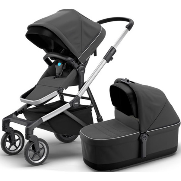 

универсальная 2 в 1 Thule Sleek + Bassinet (Charcoal Grey)