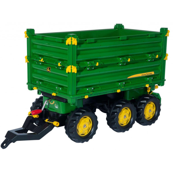 

Прицеп на 6 колесах Rolly Toys rollyMulti Trailer John Deere зеленый