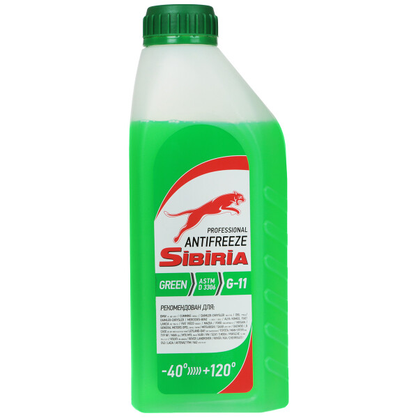 

Антифриз MEG SIBIRIA (-40) зелен. ПЕ кан.1кг