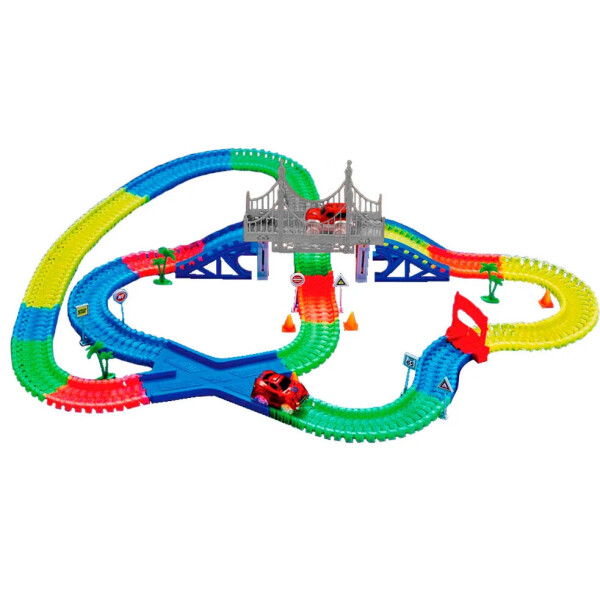 

Детская игрушечная дорога Magic Tracks 360 деталей + 2 машинки (Арт. 5486)