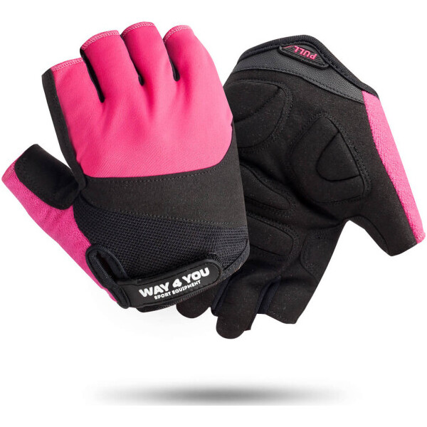 

Спортивные фитнес перчатки для зала Way4you Pink M (w-1752-M)