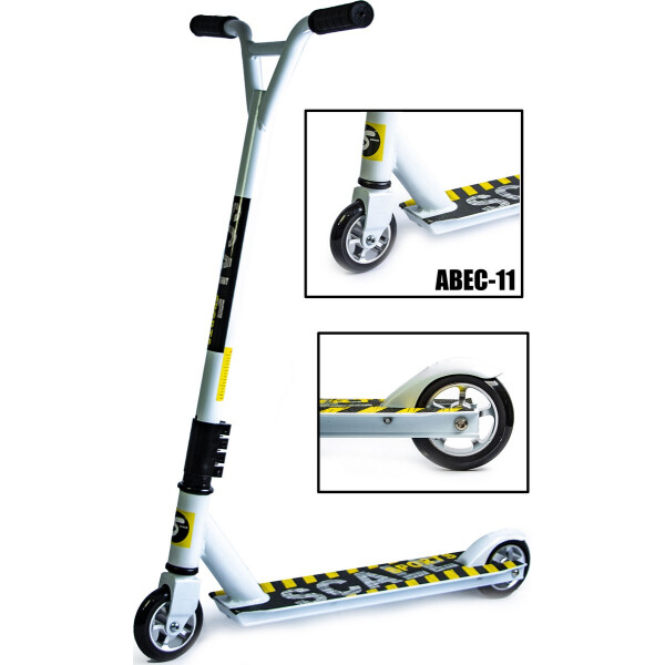 

Самокат Scale Sports Extrem Abec-11 белый