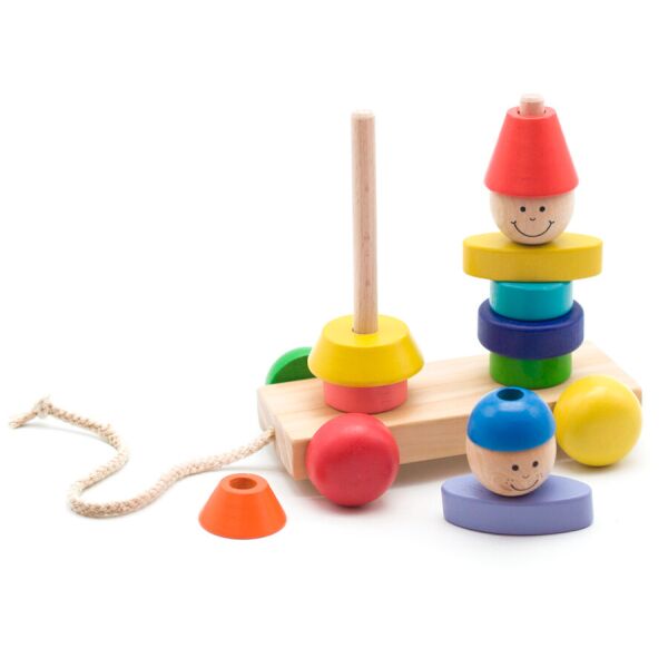 

Игрушка-каталка Мир деревянных игрушек Мальчик и девочка (Д354)