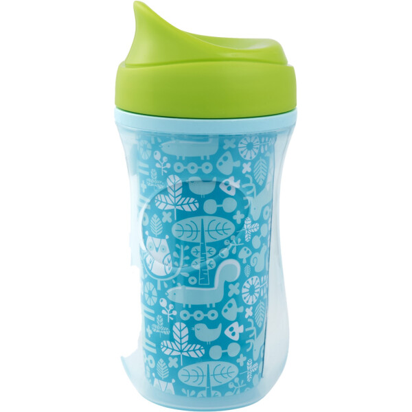 

Чашка пластиковая для питья Chicco Active Cup 200мл. от 14 месяцев (голубая) (06981.20.02)