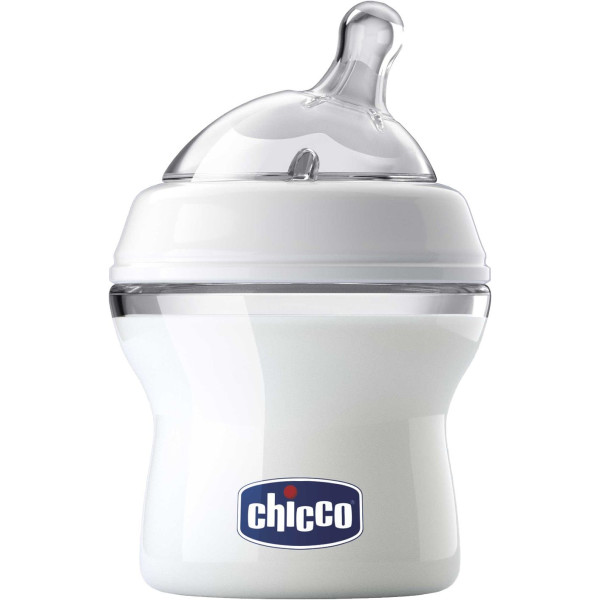 

Бутылка пластиковая Chicco Natural Feeling 150мл. соска силиконовая от 0+ (80711.00.50)