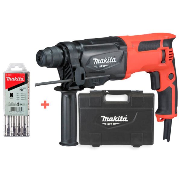 

Перфоратор Makita M8701 + кейс + набор буров 5 шт (M8701X)