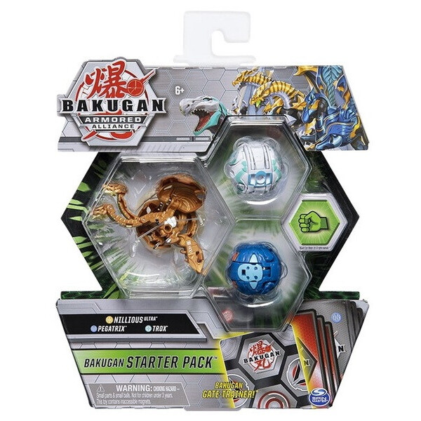 

Игровой набор с фигурками Spin Master Bakugan Armored Alliance: Ниллиус Аурелус (SM64424-20)