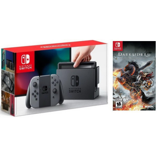 

Nintendo Switch Gray + Darksiders Warmastered Edition