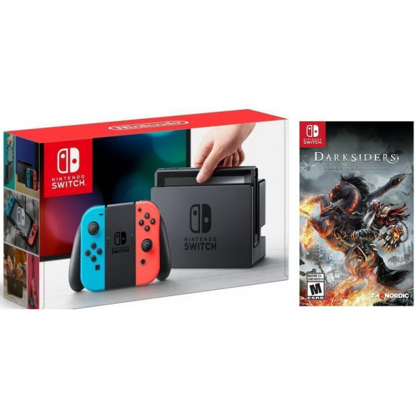 

Nintendo Switch Neon blue/red + Darksiders Warmastered Edition
