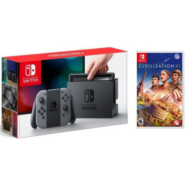 

Nintendo Switch Gray + Civilization VI