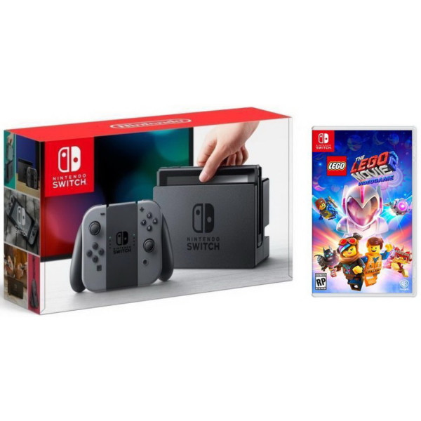 

Nintendo Switch Gray + The LEGO Movie 2 Videogame (русские субтитры)