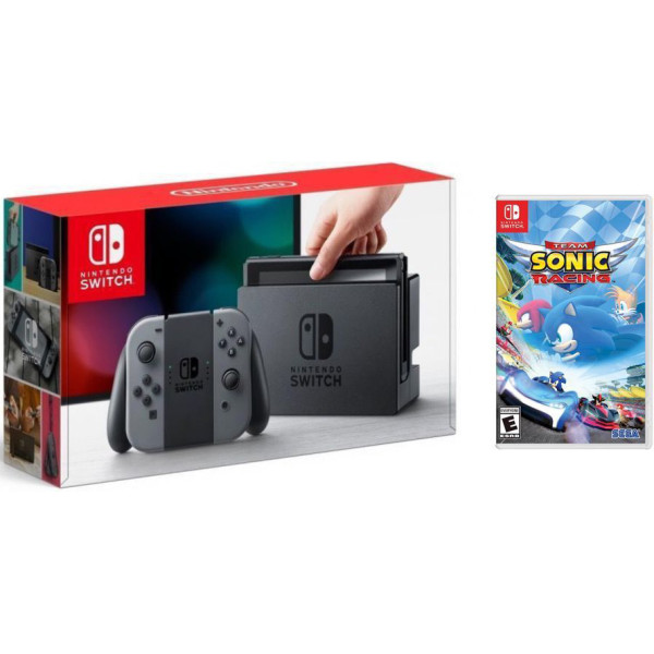 

Nintendo Switch Gray + Team Sonic Racing