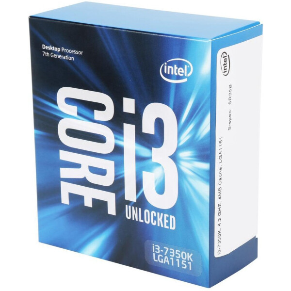 

Intel Core i3-7350K (BX80677I37350K)