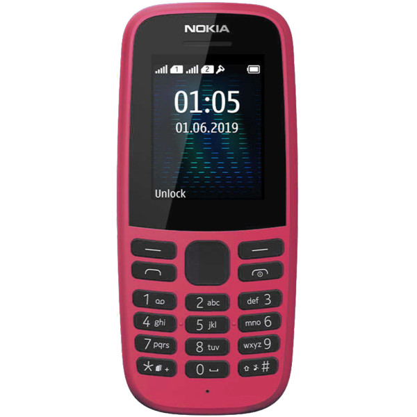 

Nokia 105 DS TA-1174 2019 Pink