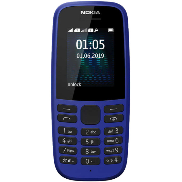 

Nokia 105 TA-1203 SS 2019 Blue