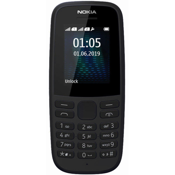 

Nokia 105 DS TA-1174 2019 Black