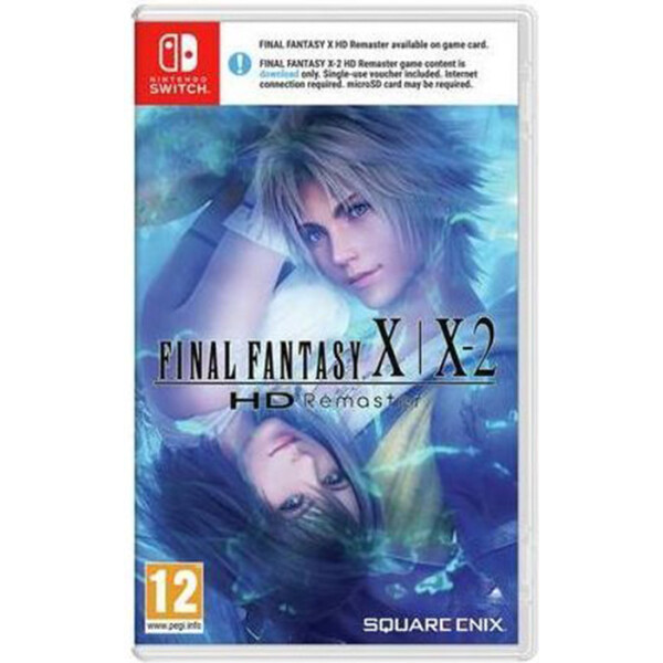 

Картридж с игрой Для Nintendo Switch Final Fantasy X|X-2 HD Remaster