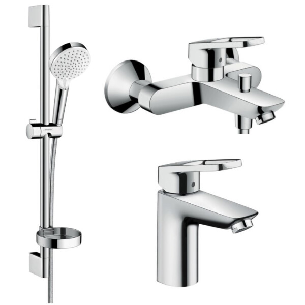 

Набор смесителей для ванны HANSGROHE Logis Loop (71151000+71244000+26553400), 1062019
