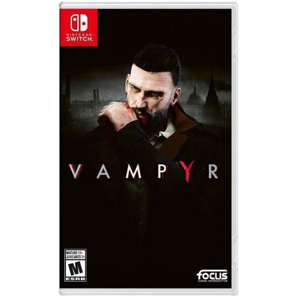 

Диск с игрой для Nintendo Switch Vampyr (русские субтитры)